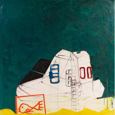 Obraz „Łodzie i kutry 2” (2009) | Anna Kordowicz-Markuszewska – olej na płótnie, abstrakcja postimpresjonistyczna Obraz „Łodzie i kutry 2” (2009) | Anna Kordowicz-Markuszewska – olej na płótnie, abstrakcja postimpresjonistyczna
