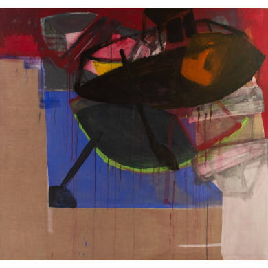 Obraz „Łodzie i kutry” (2009) | Anna Kordowicz-Markuszewska – technika mieszana na płótnie, ekspresyjna Obraz „Łodzie i kutry” (2009) | Anna Kordowicz-Markuszewska – technika mieszana na płótnie, ekspresyjna
