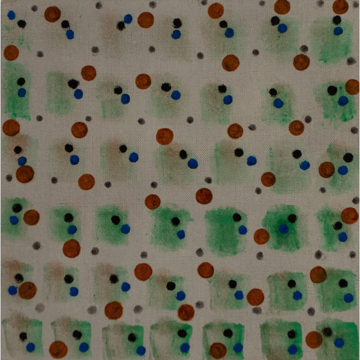 Gemälde „Ohne Titel 5“ (2022) | Anna Kordowicz-Markuszewska – Öl auf Leinwand, geometrische Gemälde „Ohne Titel 5“ (2022) | Anna Kordowicz-Markuszewska – Öl auf Leinwand, geometrische
