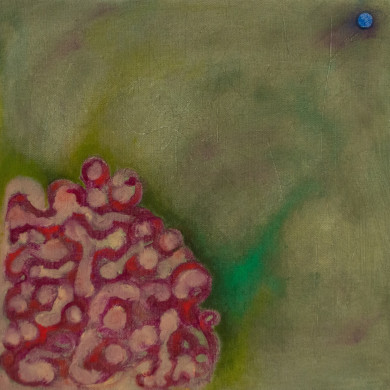 Tableau « MÓZGOWY » (2021) | Anna Kordowicz-Markuszewska – huile sur toile, abstraction minimaliste Tableau « MÓZGOWY » (2021) | Anna Kordowicz-Markuszewska – huile sur toile, abstraction minimaliste