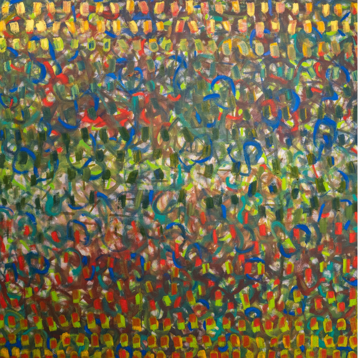 Gemälde „Ohne Titel 2” (2022) | Anna Kordowicz-Markuszewska – Öl auf Leinen, organische Abstraktion Gemälde „Ohne Titel 2” (2022) | Anna Kordowicz-Markuszewska – Öl auf Leinen, organische Abstraktion