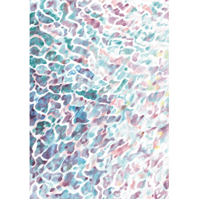 Grafika „Woda 1” (2022) | Karolina Sosnowska – druk 12-pigmentowy, 70×100 cm, edycja 2