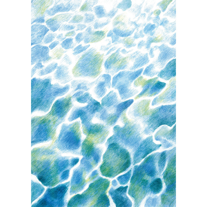 Grafika „Woda 6” (2022) | Karolina Sosnowska – druk 12-pigmentowy, 70×100 cm, edycja 2