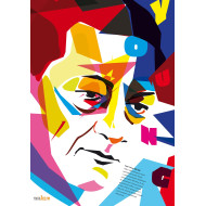 Poster “Young” (2020) | Karolina Sosnowska – digital illustration, 70×100 cm