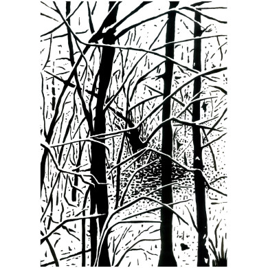 Obraz „Winter/Zima 4” (2021) | Ewa Engler-Herer – sztuka natury i harmonii w temperze Obraz „Winter/Zima 4” (2021) | Ewa Engler-Herer – sztuka natury i harmonii w temperze