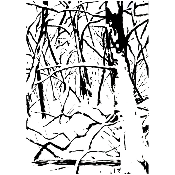 Painting “Winter/Zima 6” (2021) | Ewa Engler-Herer – classic meets modern tempera art Painting “Winter/Zima 6” (2021) | Ewa Engler-Herer – classic meets modern tempera art