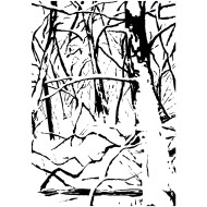 Painting “Winter/Zima 6” (2021) | Ewa Engler-Herer – classic meets modern tempera art