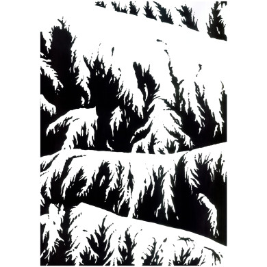 Obraz „Winter/Zima” (2021) | Ewa Engler-Herer – cisza i światło cyklu Winter Obraz „Winter/Zima” (2021) | Ewa Engler-Herer – cisza i światło cyklu Winter