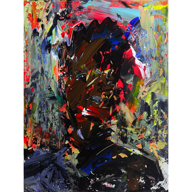 “Jesus” (2020) | Franciszek Ledóchowski – contemporary painting