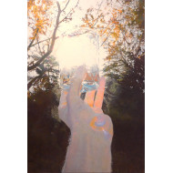 „Untitled 5“ (2012) | Franciszek Ledóchowski – Öl auf Leinwand, 150×100 cm