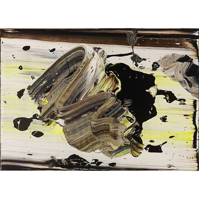 Painting “Apeiron 76” (2017) | Franciszek Ledóchowski – acrylic