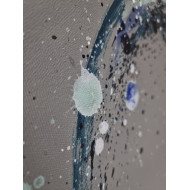 Obraz „Live is only a splash I”, 2018 | Magda Maciaszek – cykl Splash Woman Obraz „Live is only a splash I”, 2018 | Magda Maciaszek – cykl Splash Woman