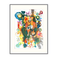 Dessin « Migraine – Automne » (2022) | Anna Rendecka – technique mixte sur papier, abstraction expressive Dessin « Migraine – Automne » (2022) | Anna Rendecka – technique mixte sur papier, abstraction expressive