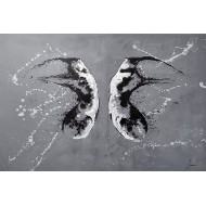 Peinture « Personality Dychotomy », 2021 | Magda Maciaszek – série Splash Woman Peinture « Personality Dychotomy », 2021 | Magda Maciaszek – série Splash Woman