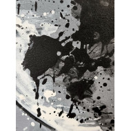 Peinture « Personality Dychotomy », 2021 | Magda Maciaszek – série Splash Woman Peinture « Personality Dychotomy », 2021 | Magda Maciaszek – série Splash Woman