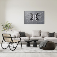 Peinture « Personality Dychotomy », 2021 | Magda Maciaszek – série Splash Woman Peinture « Personality Dychotomy », 2021 | Magda Maciaszek – série Splash Woman