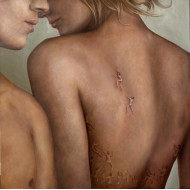 Tableau « Danse de salon » (2022) | Joanna Czajkowska – demi-nu figuratif et poésie du mouvement Tableau « Danse de salon » (2022) | Joanna Czajkowska – demi-nu figuratif et poésie du mouvement