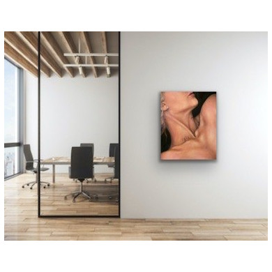 Painting “Walk” (2023) | Joanna Czajkowska – figurative semi-nude in magical realism Painting “Walk” (2023) | Joanna Czajkowska – figurative semi-nude in magical realism