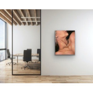 Painting “Walk” (2023) | Joanna Czajkowska – figurative semi-nude in magical realism Painting “Walk” (2023) | Joanna Czajkowska – figurative semi-nude in magical realism