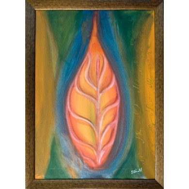 Painting “Temptation” (2020) | Jacek Wojciech Poteralski – abstract acrylic inspired by nature and landscape Painting “Temptation” (2020) | Jacek Wojciech Poteralski – abstract acrylic inspired by nature and landscape