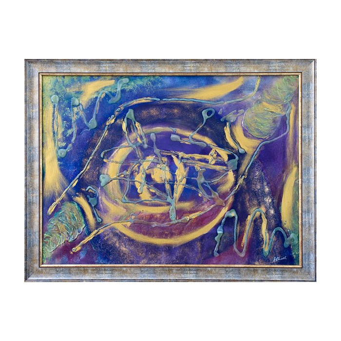 Obraz „Oko Boga” (2019) | Jacek Wojciech Poteralski – abstrakcyjne dzieło inspirowane Vedic Art Obraz „Oko Boga” (2019) | Jacek Wojciech Poteralski – abstrakcyjne dzieło inspirowane Vedic Art