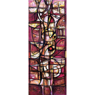Peinture « Composition Verticale – Figure » (2021) | Eugeniusz Gerlach – géométrie et humanité Peinture « Composition Verticale – Figure » (2021) | Eugeniusz Gerlach – géométrie et humanité