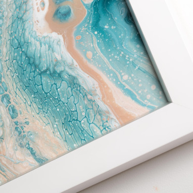 Painting “Searching” (2022) | Ela Kubat – abstract reflection on journey and self-discovery Painting “Searching” (2022) | Ela Kubat – abstract reflection on journey and self-discovery