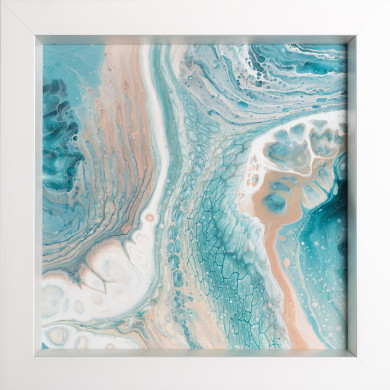 Peinture « Searching » (2022) | Ela Kubat – réflexion abstraite sur la quête et la découverte Peinture « Searching » (2022) | Ela Kubat – réflexion abstraite sur la quête et la découverte