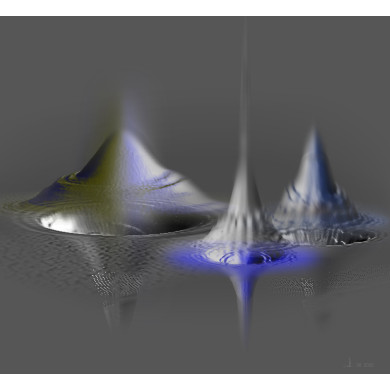 Graphic Art “Fluctuations (QFV 2)”, 2020 – interference photo-graphic, limited edition Graphic Art “Fluctuations (QFV 2)”, 2020 – interference photo-graphic, limited edition
