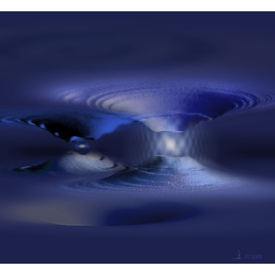 Graphic Art “Transitions 1”, 2020 – interference photo-graphic, limited edition Graphic Art “Transitions 1”, 2020 – interference photo-graphic, limited edition