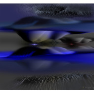 Grafik „Dark Matter“, 2022 – Interferenz-Fotografie, limitierte Edition Grafik „Dark Matter“, 2022 – Interferenz-Fotografie, limitierte Edition
