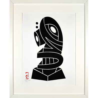 Grafika „Dreamer” (2021) | Igor Chołda – geometryczna abstrakcja w duchu modernizmu Grafika „Dreamer” (2021) | Igor Chołda – geometryczna abstrakcja w duchu modernizmu