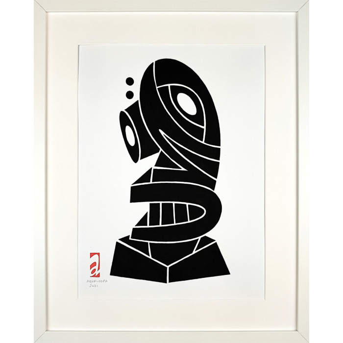 Grafika „Dreamer” (2021) | Igor Chołda – geometryczna abstrakcja w duchu modernizmu Grafika „Dreamer” (2021) | Igor Chołda – geometryczna abstrakcja w duchu modernizmu