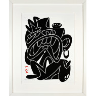 Graphic “Grimace” Igor Chołda 2022 – Abstract Contemporary Art, Interior Decoration Graphic “Grimace” Igor Chołda 2022 – Abstract Contemporary Art, Interior Decoration