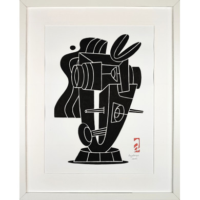 Graphique « Photographe » Igor Chołda 2021 – Art contemporain, décoration intérieure Graphique « Photographe » Igor Chołda 2021 – Art contemporain, décoration intérieure
