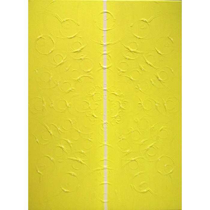 Tableau « Lux 0171 » (2017) | Rafał Wieczorek – acrylique sur toile, 54×73 cm