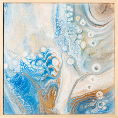 Obraz „Thirsty Tree” (2022) | Ela Kubat – organiczna abstrakcja w technice pouring art Obraz „Thirsty Tree” (2022) | Ela Kubat – organiczna abstrakcja w technice pouring art