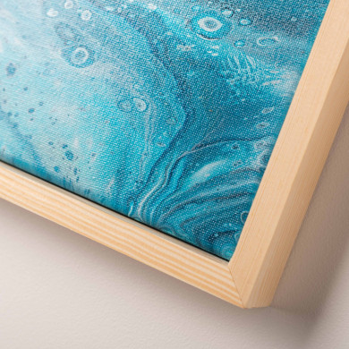 Obraz „Motion 1” (2022) | Ela Kubat – abstrakcyjny pejzaż morski w technice pouring art Obraz „Motion 1” (2022) | Ela Kubat – abstrakcyjny pejzaż morski w technice pouring art