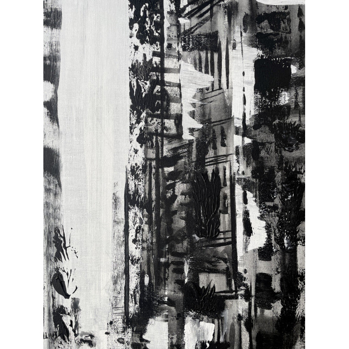 Obraz „1rst Avenue” (2019) | Paulina Taranek – akryl na płótnie, 80×60 cm