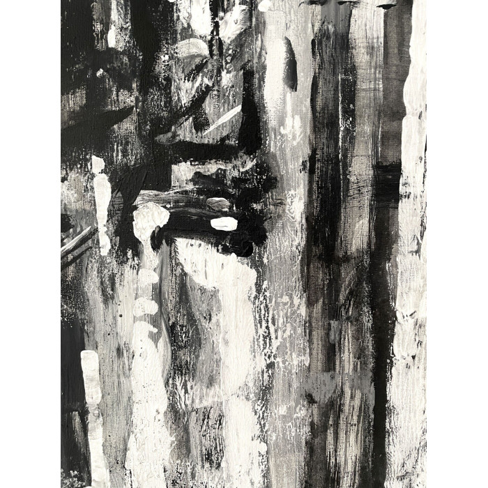 « 2nd Avenue » (2019) | Paulina Taranek – acrylique & huile sur toile, 100×80 cm, Cityscapes