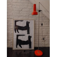 Painting “Come On!” (2020) | Grażka Lange & Monika Hanulak – colorful paper collage with cats Painting “Come On!” (2020) | Grażka Lange & Monika Hanulak – colorful paper collage with cats