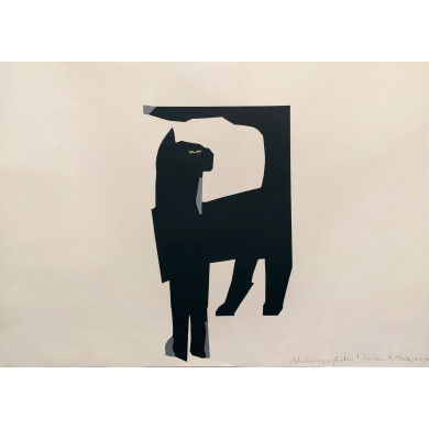 Gemälde „Kommst du rein oder gehst du raus?“ (2021) | Grażka Lange & Monika Hanulak – zeitgenössische Papierschnittkunst Gemälde „Kommst du rein oder gehst du raus?“ (2021) | Grażka Lange & Monika Hanulak – zeitgenössische Papierschnittkunst