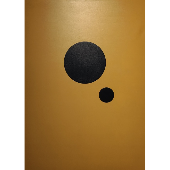 « Rétrogradation 02 » (2022) | Mira Pürschel – acrylique sur toile, 140×100 cm