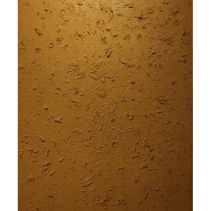 Gemälde „No name Ochra“ (2023) | Mira Pürschel – Mischtechnik, 120×100 cm