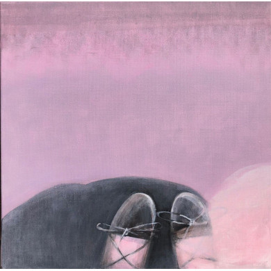 Gemälde „Flower“ (2023) | Bożena Knecht – zarte figurative Naturdarstellung Gemälde „Flower“ (2023) | Bożena Knecht – zarte figurative Naturdarstellung