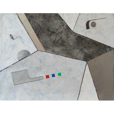Peinture « À la recherche du passage » (2020) | Dorota Kiermasz – abstraction réelle Peinture « À la recherche du passage » (2020) | Dorota Kiermasz – abstraction réelle