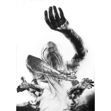 Obraz „Benedictio” (2022) | Aneta & Filip Gębscy – MIRAGES, fotografia i rysunek Obraz „Benedictio” (2022) | Aneta & Filip Gębscy – MIRAGES, fotografia i rysunek
