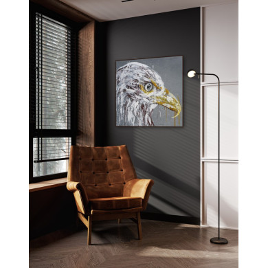 Peinture « Aigle I », 2021 – acrylique, série Dichotomie de la personnalité Peinture « Aigle I », 2021 – acrylique, série Dichotomie de la personnalité