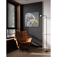 Peinture « Aigle I », 2021 – acrylique, série Dichotomie de la personnalité Peinture « Aigle I », 2021 – acrylique, série Dichotomie de la personnalité