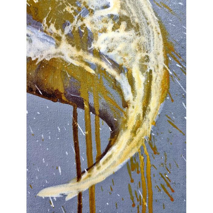 Gemälde „Adler I“, 2021 – Acryl, Reihe Dichotomie der Persönlichkeit Gemälde „Adler I“, 2021 – Acryl, Reihe Dichotomie der Persönlichkeit